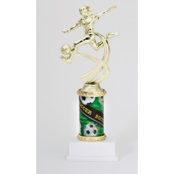 Trophée de soccer figurine...