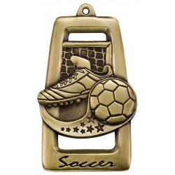 Médaille de soccer 2"3/4