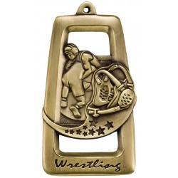 Wrestling Medal 2"3/4