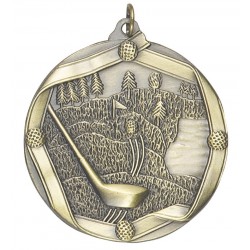 Médaille de golf 2"1/4