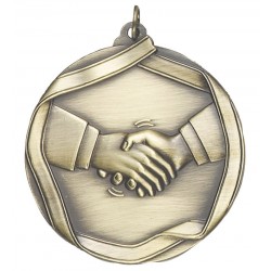 Handshake Medal 2"1/4