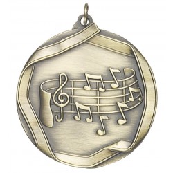 Music Medal 2"1/4