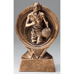 Trophée de basketball (F) 8"