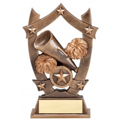 Cheerleading Trophy 6"1/4