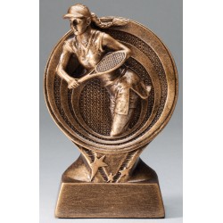 Tennis Trophy (F) 8"