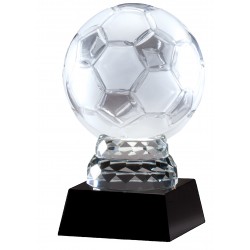 Crystal Soccer Trophy 7"3/4