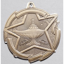 Lamp of Knowledge Medal 2"1/4